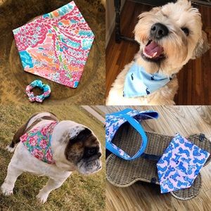 lilly pulitzer dog accessories